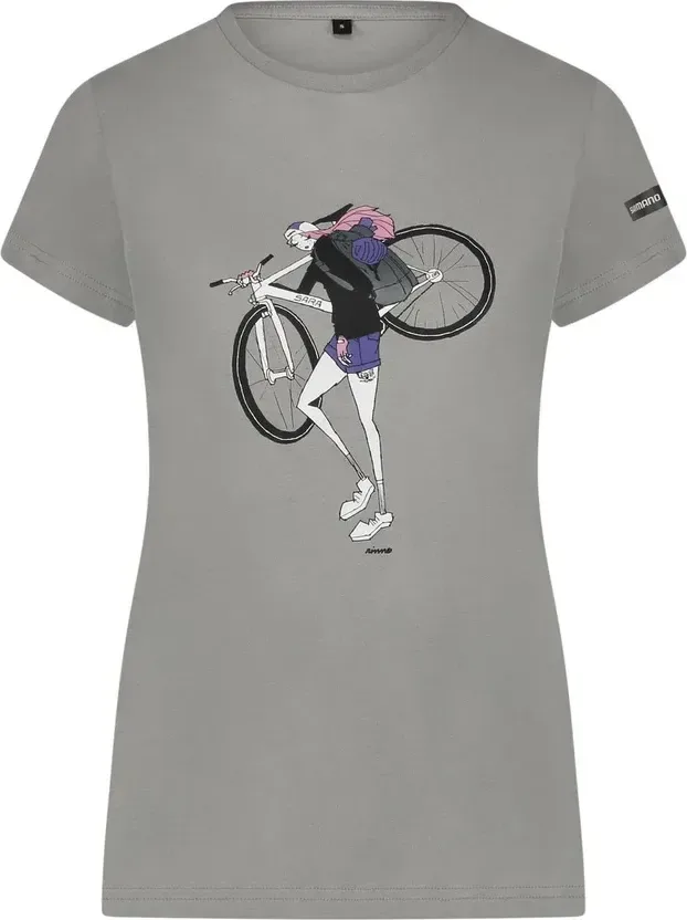 Tričko dámske SENTIERO LTD šedé CX /Vel:S