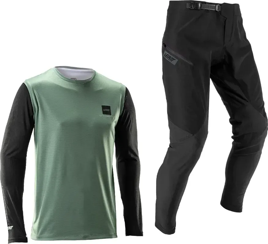 LEATT Ride Kit MTB Gravity 1.0 Junior, Mist Green