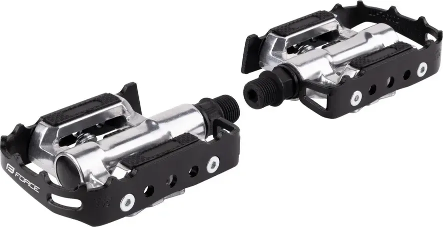 FORCE pedále nášľapné MTB kompatibilné s SPD SM-SH51 / 56