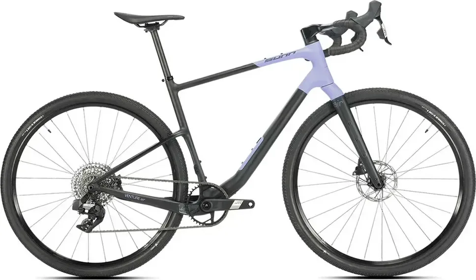 SUNN GRAVEL VENTURE AIR S2 2026 M, Čierna/Fialová