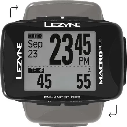 LEZYNE Cyklocomputer Macro PLUS GPS
