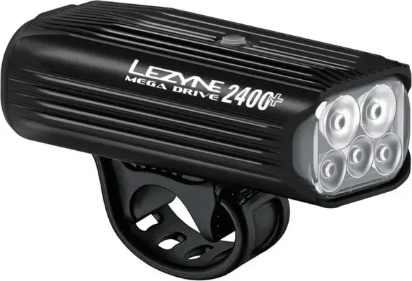 Lezyne predné LED svetlo MEGA DRIVE 2400+ Loaded Kit