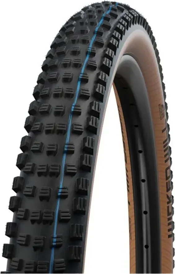 Plášť WICKED WILL 29x2.40 (62-622) 67EPI 845g TLE Evo Super Ground Addix SpeedGrip hnedý bok skladac