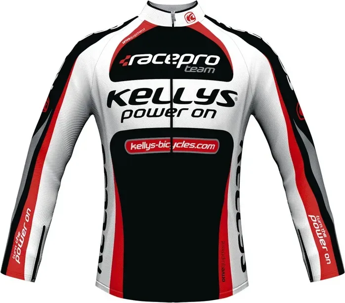 Dres KELLYS PRO Team dlhý rukáv red - XS
