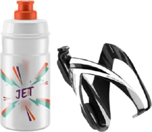 Set CEO + fľaša JET 350ml čierno/oranžová