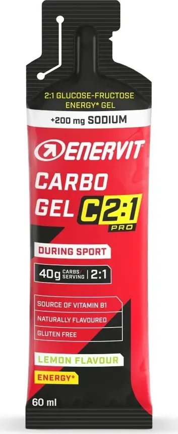 Gél CARBO GEL C2:1 citrón + sodík