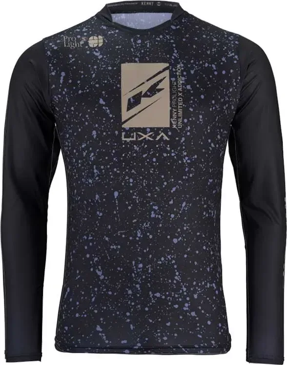 KENNY Cyklistický dres PROLIGHT Kaki, Čierna/Hnedá