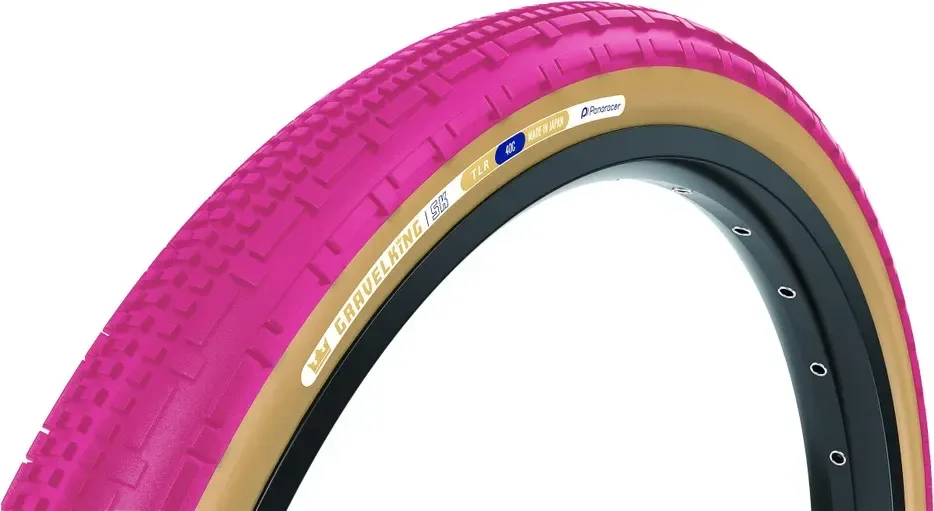 PANARACER Plášť Gravelking SK, kevlar.pätka, ružovo-hnedý