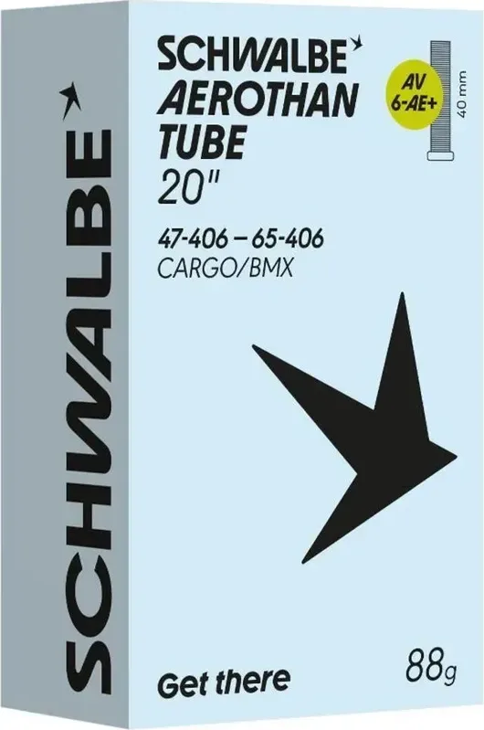 Duša AV6-AE+ (47/65-406) 20x1.85–2.60 AV 40mm Aerothan 88g