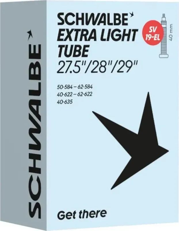 Duša SV19-EL (40/62-584/635) 27.5/29x1.60–2.40 SV 40mm Extra Light 140g