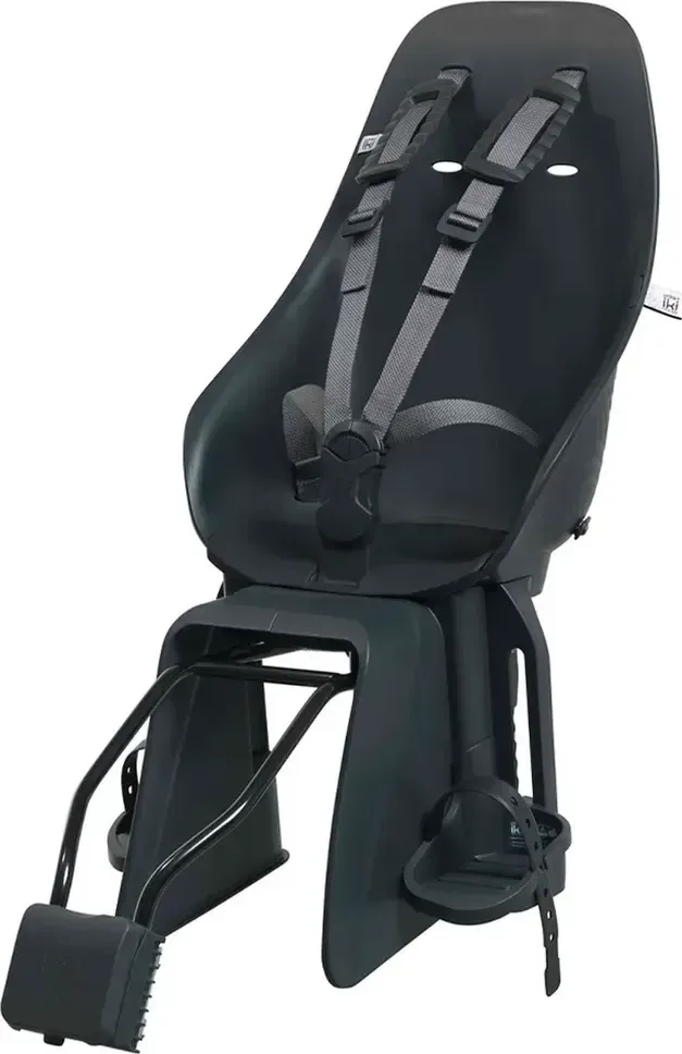 Urban Iki Detská sedačka na bicykel s adaptérom SET zadná Bincho Čierna/Bincho Čierna, Čierna/Zelená/Ružová/Modrá/Biela/Hnedá