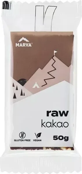 MARVA RAW tyčinka, kakao, 50 g