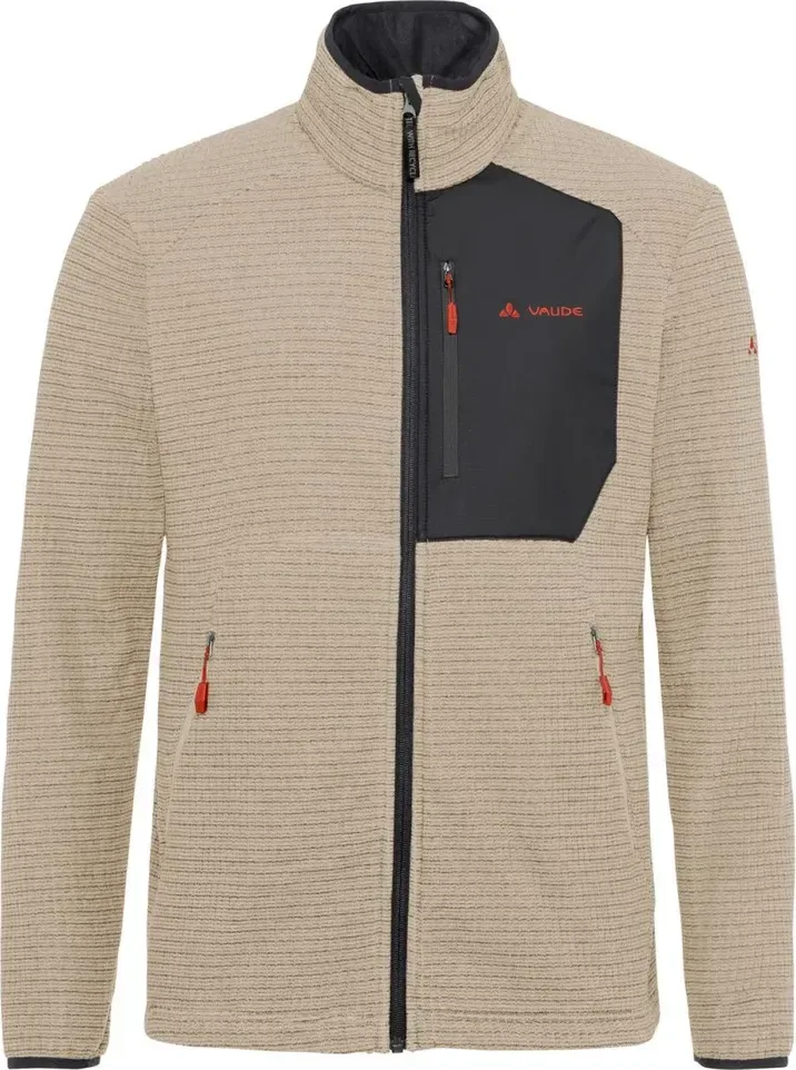 Vaude funkčná bunda Neyland Fleece, pánska, linen