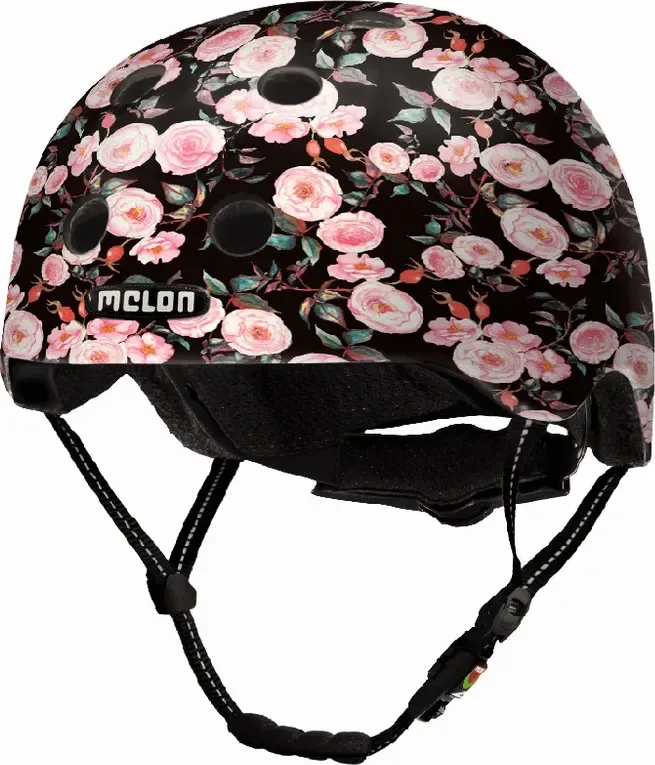 Melon Cyklistická prilba Rose Garden M/L, Čierna/Ružová