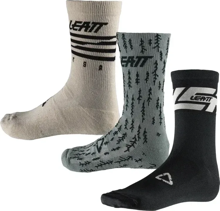 LEATT ponožky MTB, 3-pack, V26