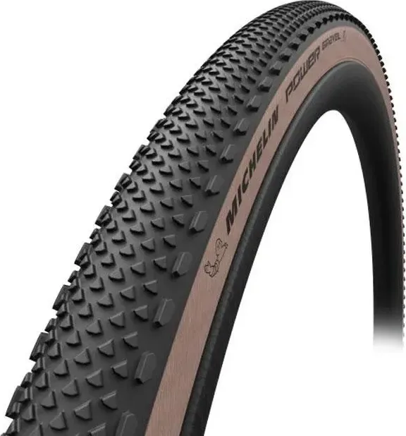 Plášť POWER GRAVEL 700x40C (40-622) 3x120TPI 495g TLR hnedý bok skladací