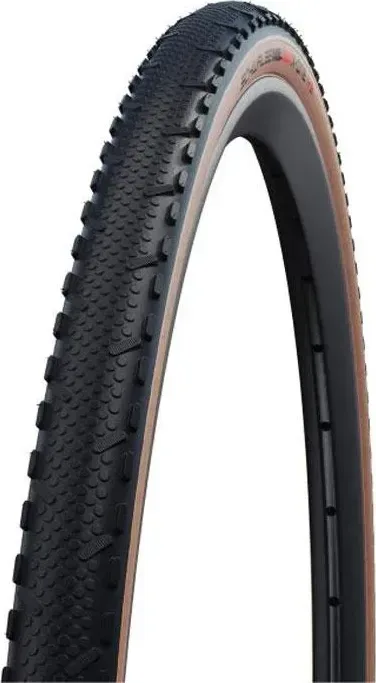 Plášť X-ONE RS 700x33C (33-622) 67EPI 380g TLE Evo V-Guard Super Race Addix Race hnedý bok skladací