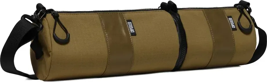 Capsuled Taška na rám Bike Bag 3,8 l Military Olive, Čierna/Sivá/Hnedá