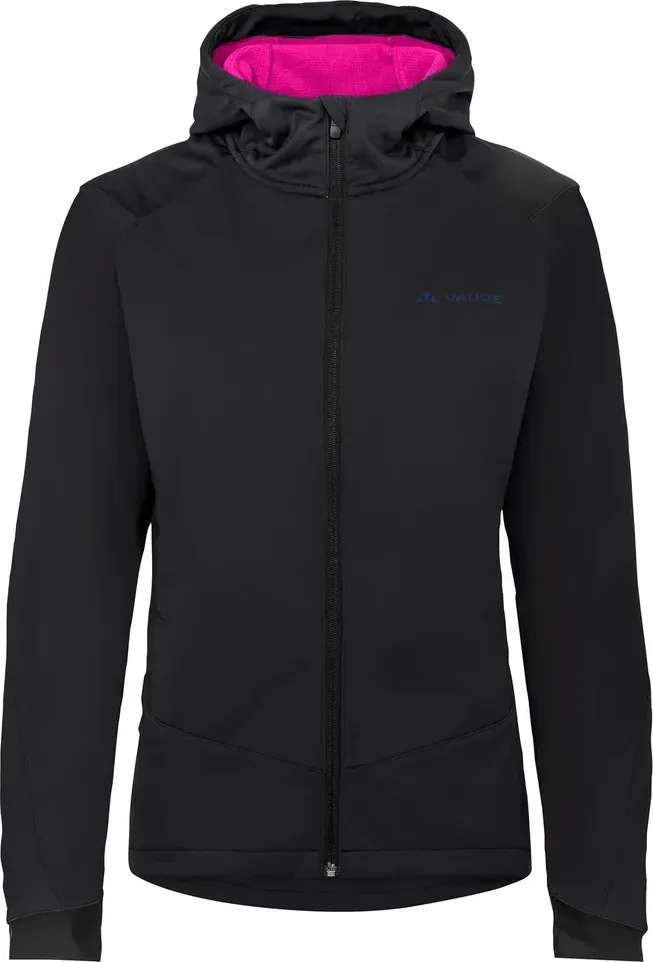 Vaude cyklistická bunda Qimsa Softshell, dámska, black uni