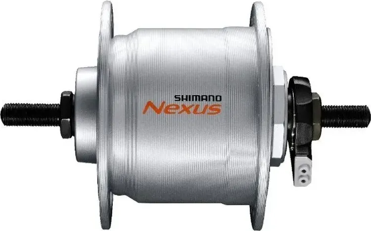 Náboj s dynamom DH-C3000 6V/3W 36d. strieb. na matice+ochrana proti prepätiu SMDH10