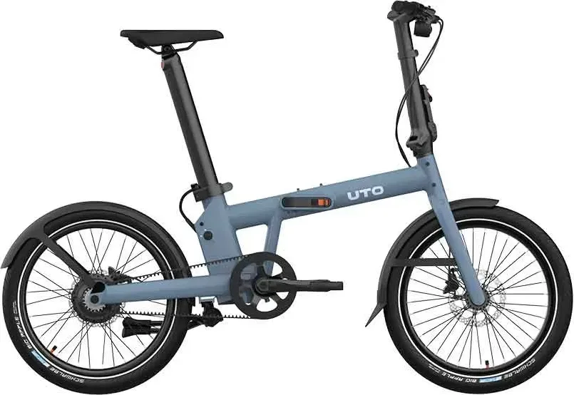 UTO Skladací elektrobicykel PRO20 2025 Mineral Blue, Zelená/Sivá/Modrá/Béžová