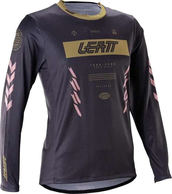 LEATT dres dlhý rukáv MTB Gravity 4.0 Women, Race Black