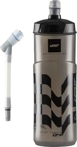 LEATT fľaša SteadySip Convertible 600ml Fidlock, Smoke