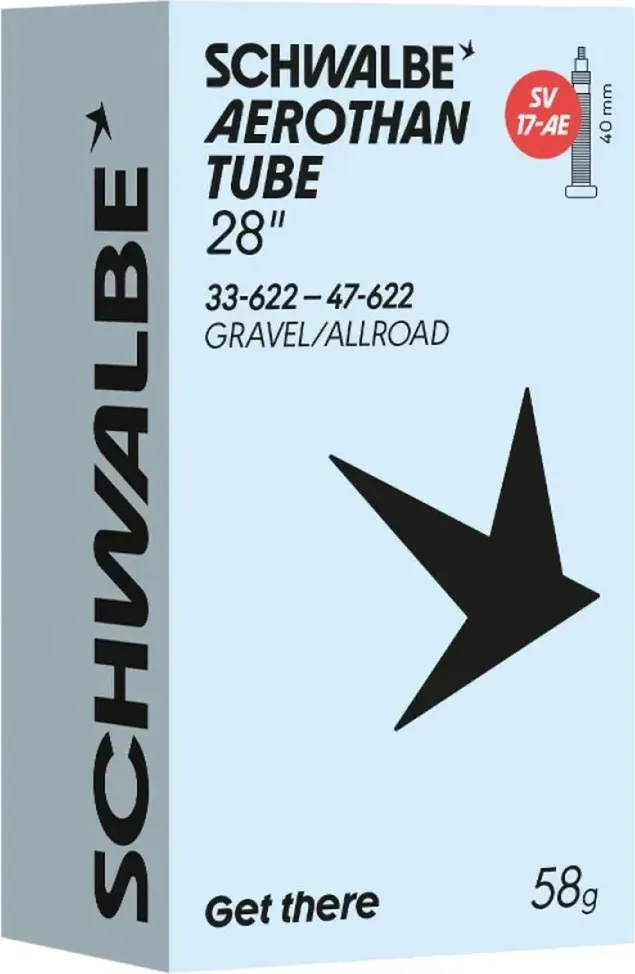 Duša SV17-AE (33/47-622) 28x1.30–1.85 SV 40mm Aerothan 58g