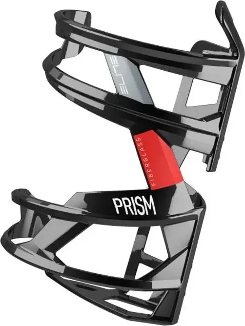 Košík PRISM L čierno/červený lesklý
