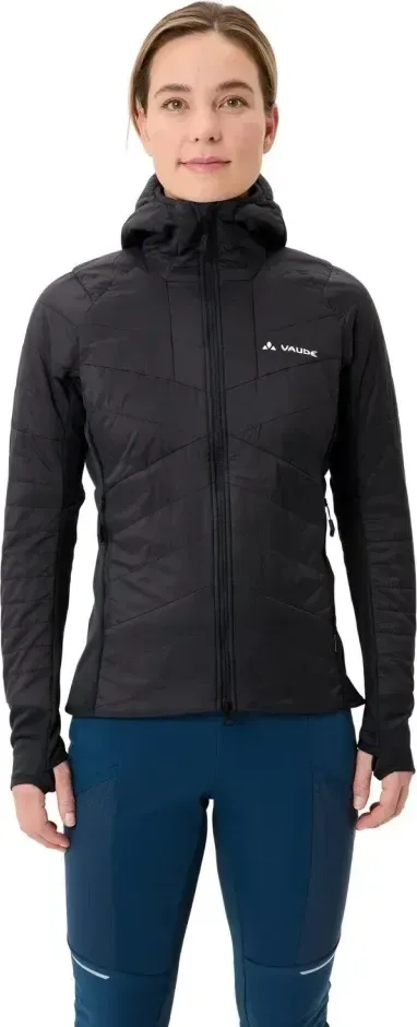 Vaude zateplená bunda Sesvenna IV, dámska, black/black