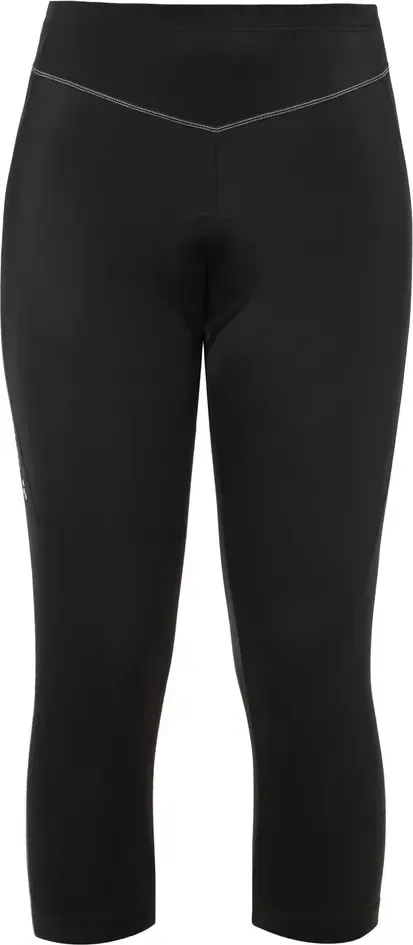 Vaude cyklistické nohavice Active 3/4, dámske, black uni