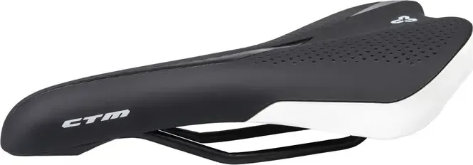 Sedlo CTM Caliber čierna/biela