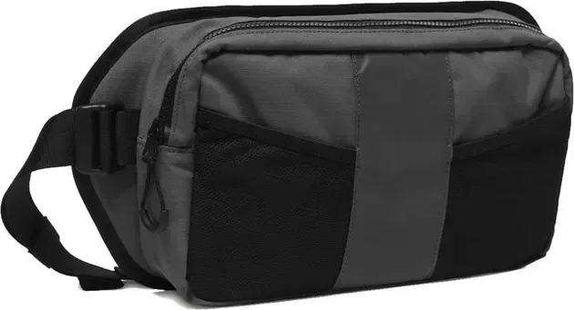 Capsuled Ľadvinka Hip Bag 4 l Volcanic Ash, Čierna/Sivá/Hnedá