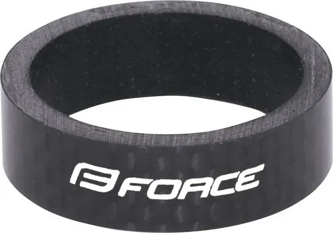 FORCE podložka 1 1/8" AHEAD 10 mm KARBON