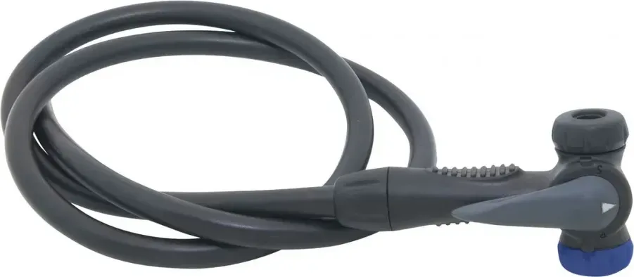 FORCE koncovka pumpy UNI DUAL plastová s hadicou 105cm