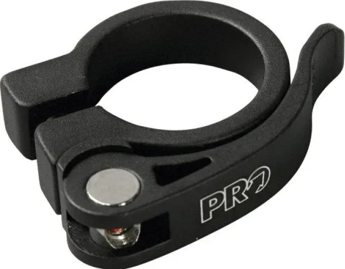 Objímka s QR pod sedlo čierna 31,8mm