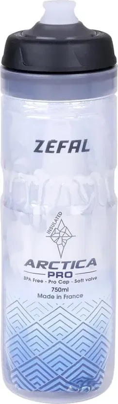 Fľaša ARCTICA PRO 75 šedo/modrá