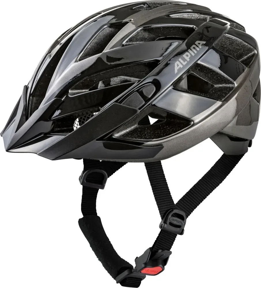 Alpina cyklistická prilba Panoma 3.0 black-anthracite gloss