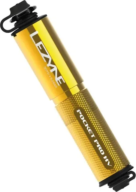 LEZYNE Minipumpa Pocket PRO HV zlatá
