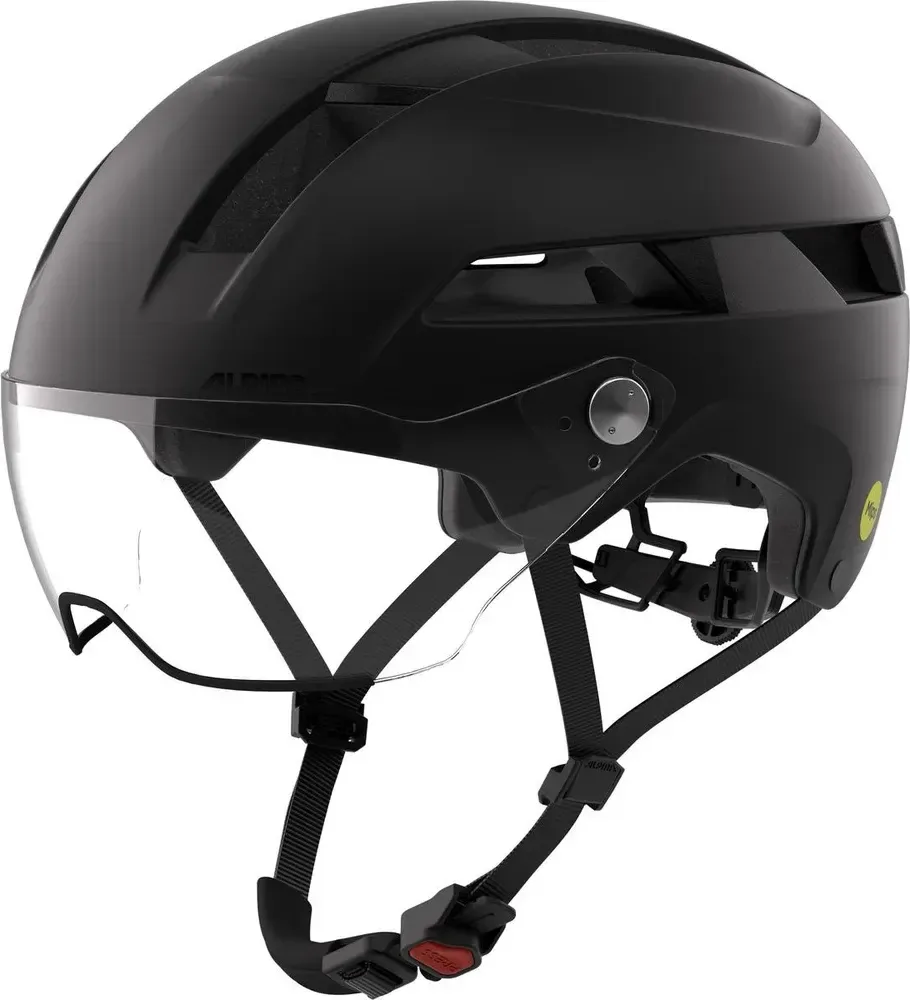 ALPINA Cyklistická prilba BLOOM VISOR MIPS black matt