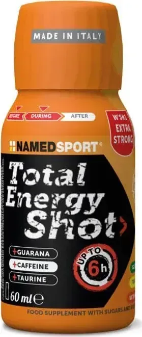 Nápoj TOTAL ENERGY SHOT pomaranč s kofeinom 60ml