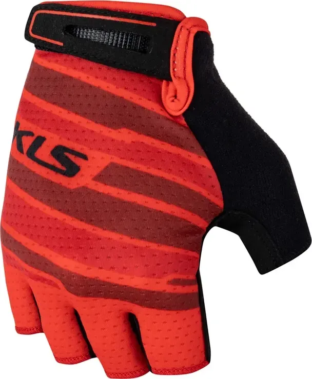 Rukavice KLS FACTOR 022, red, L