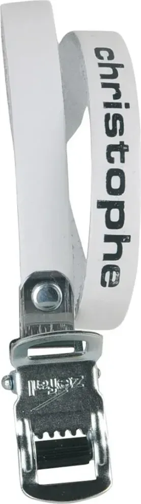 Popruh CHRISTOPHE LEATHER biely 2ks