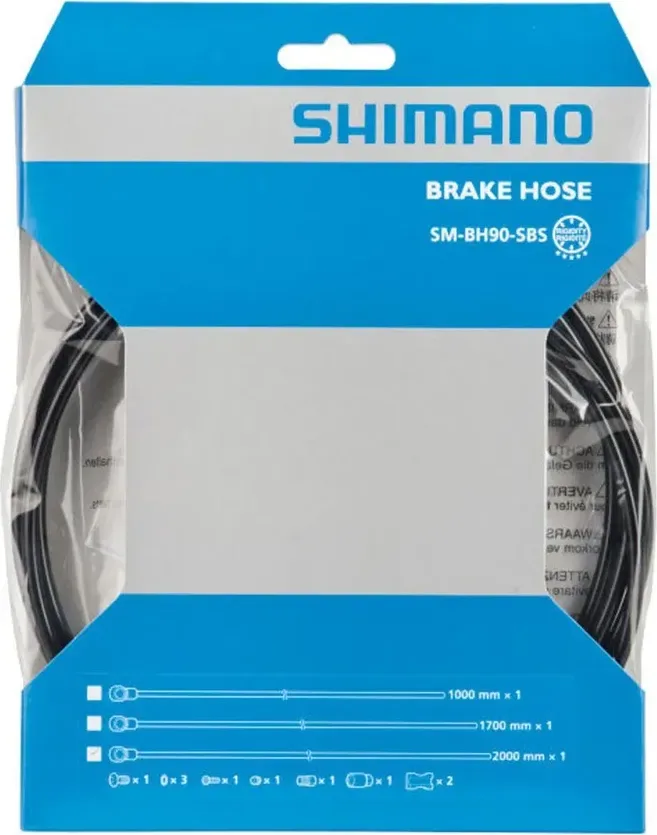 Hadička hydraulická SM-BH90 1700mm čierna M640