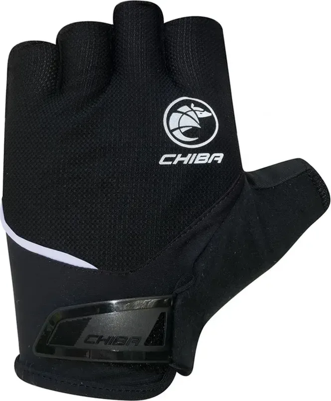 Chiba Cyklistické rukavice Sport BLACK M, Čierna