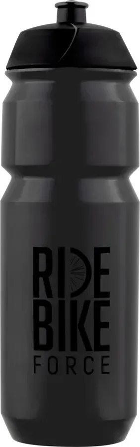 Force fľaša F RIDE BIKE 0,75 l, transparentná celočierna