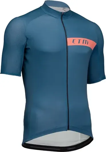 Dres CTM ROAK, na zips, smaragdová, S
