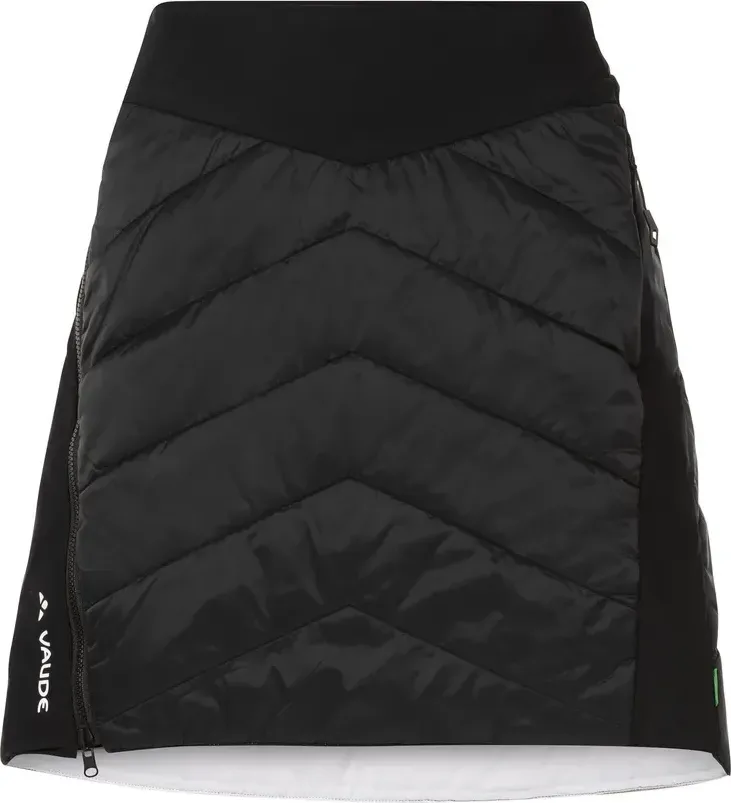 Vaude zateplená sukňa Sesvenna Reversible II, dámska, black/white