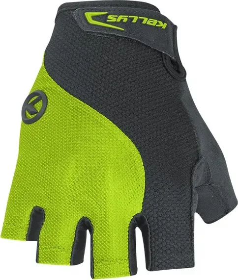 Rukavice KELLYS Flow, krátkoprsté, lime, XL