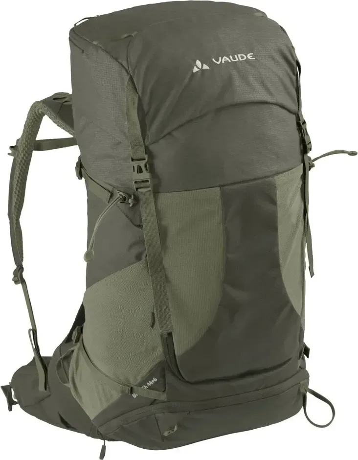 Vaude turistický batoh Brenta 44+6l, unisex, khaki